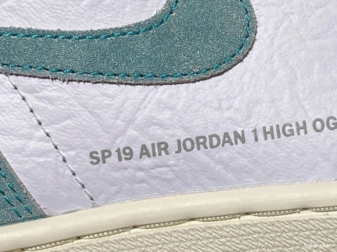Reps LUCY Green OG 1 Air Jordan 555088-311 High Retro Turbo 0728